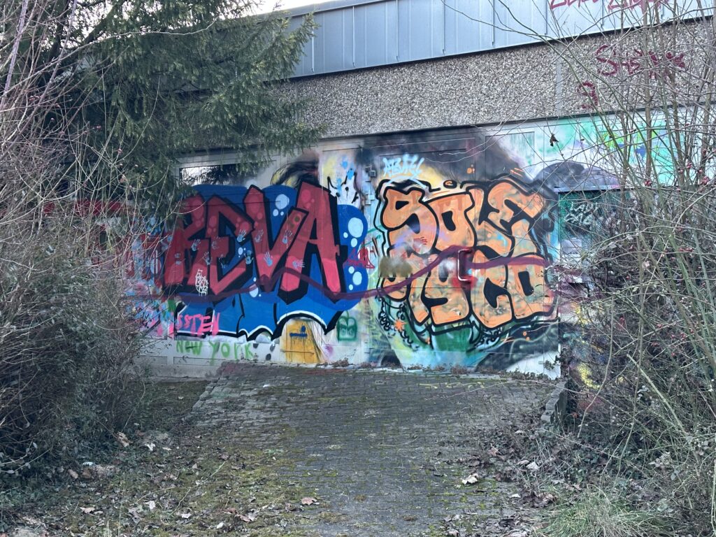 Viele Graffiti-Künstler haben sich viel Mühe gegeben, um die Wände zu gestalten. (Foto: Andreas Lerg)