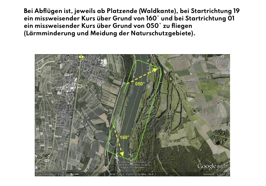 Hinweise 5 Segelflugplatz